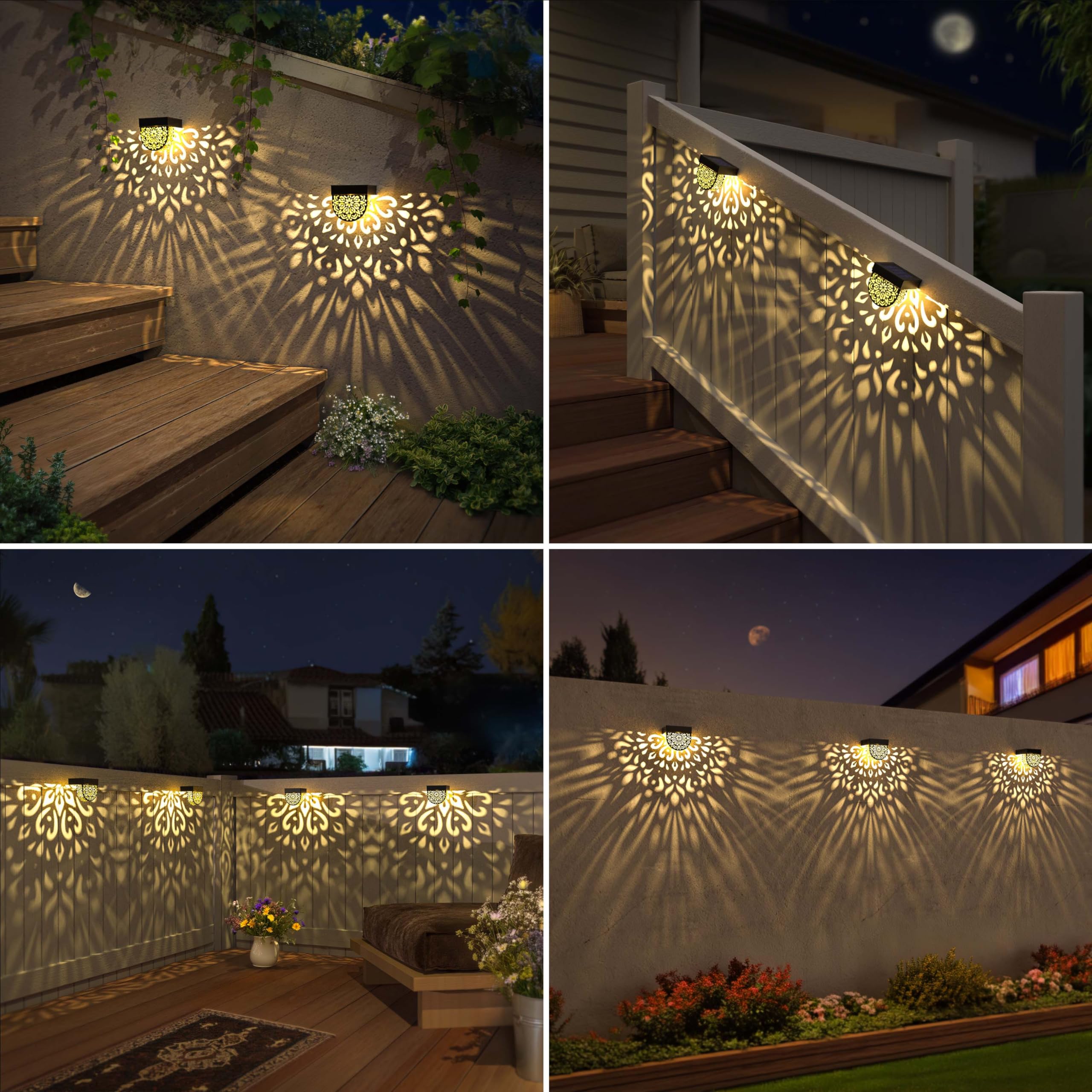 EKQ deck patio walkways light IP65 for safe nighttime navigation