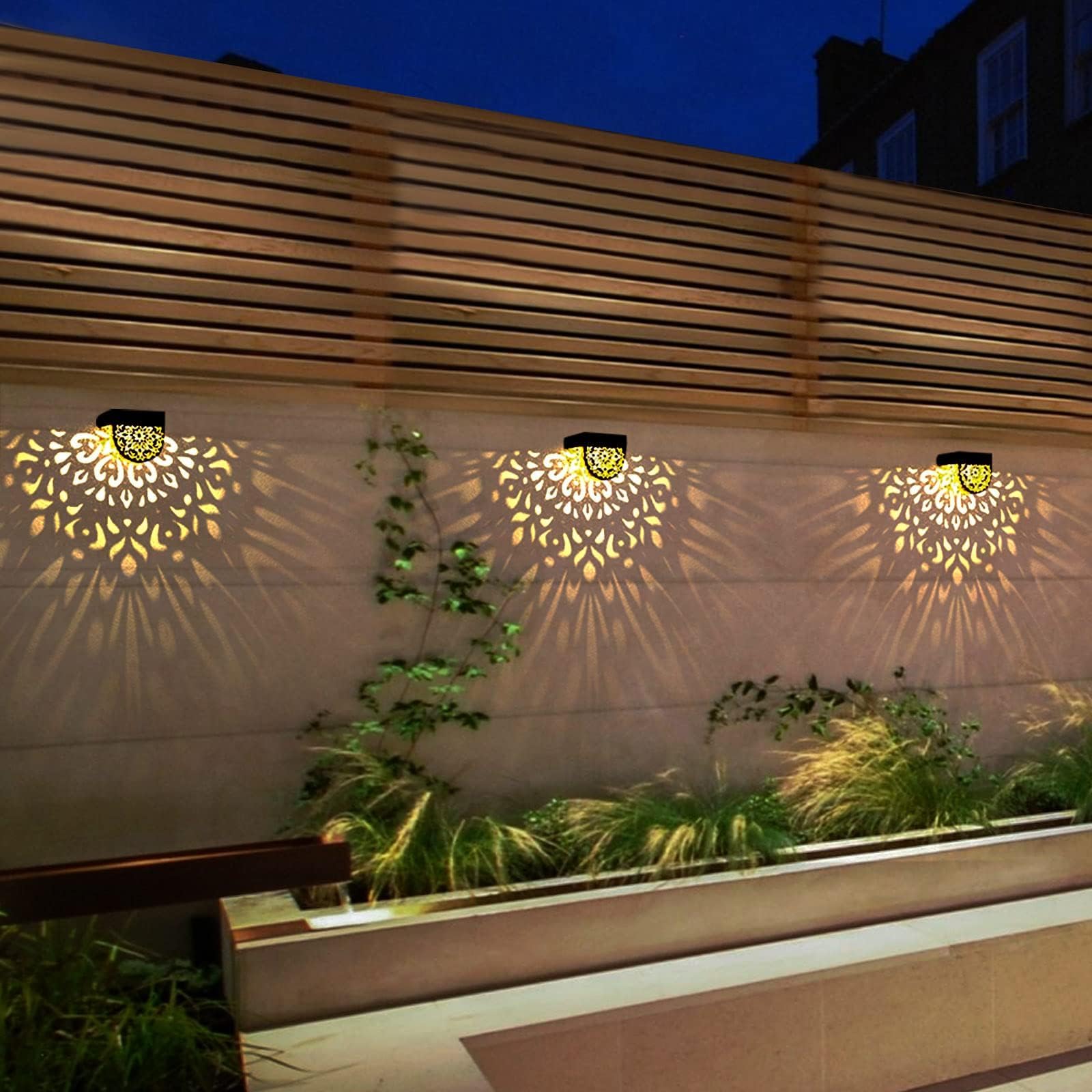 EKQ warm yellow ambient light for outdoor spaces