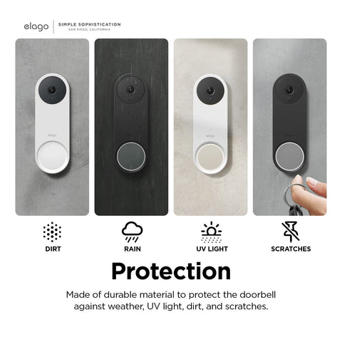 elago Nest Hello case side view emphasizes slim profile and solid grip.