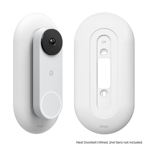 elago Nest Hello wall plate Snow material-durability signals lasting home use