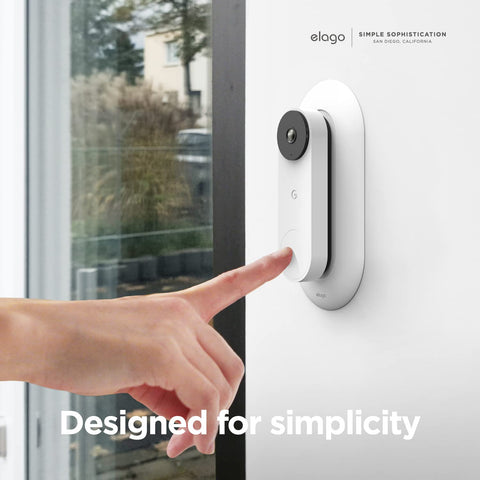 elago Nest Hello wall plate Snow packaging demonstrates gift-ready presentation
