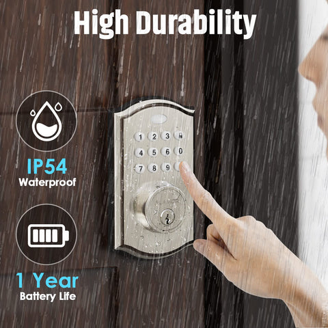 ELAMOR M19 solid cylinder and premium chip for security