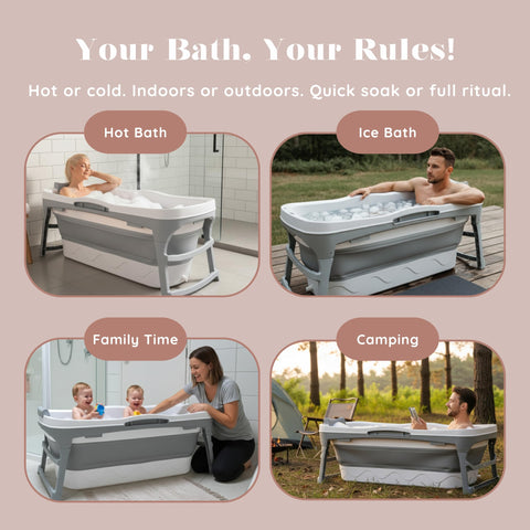 ELDERFLOWER & BERRIES versatile ice bath option for refreshing routines.