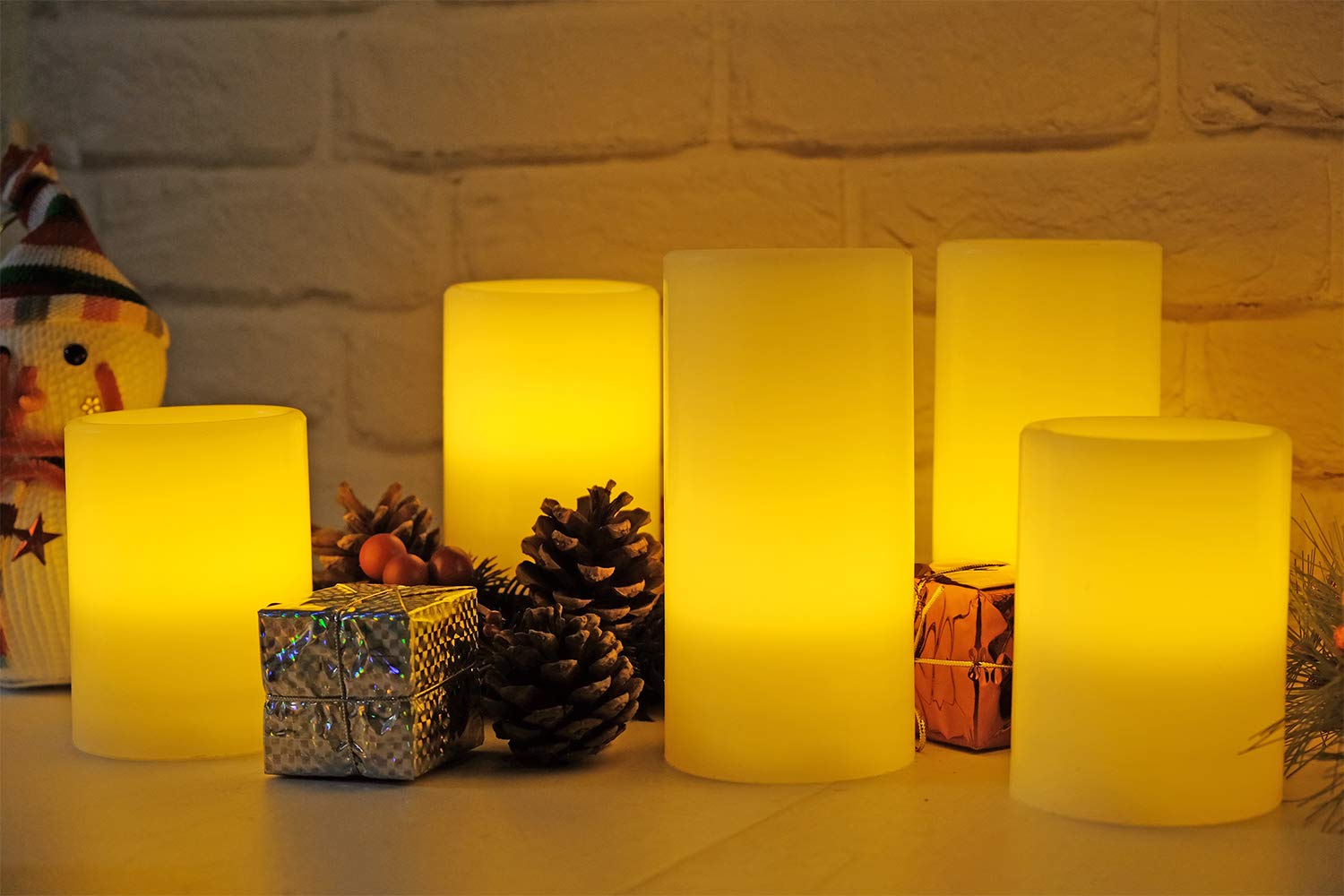 Eldnacele 6-pack ready for Christmas decor and gifts