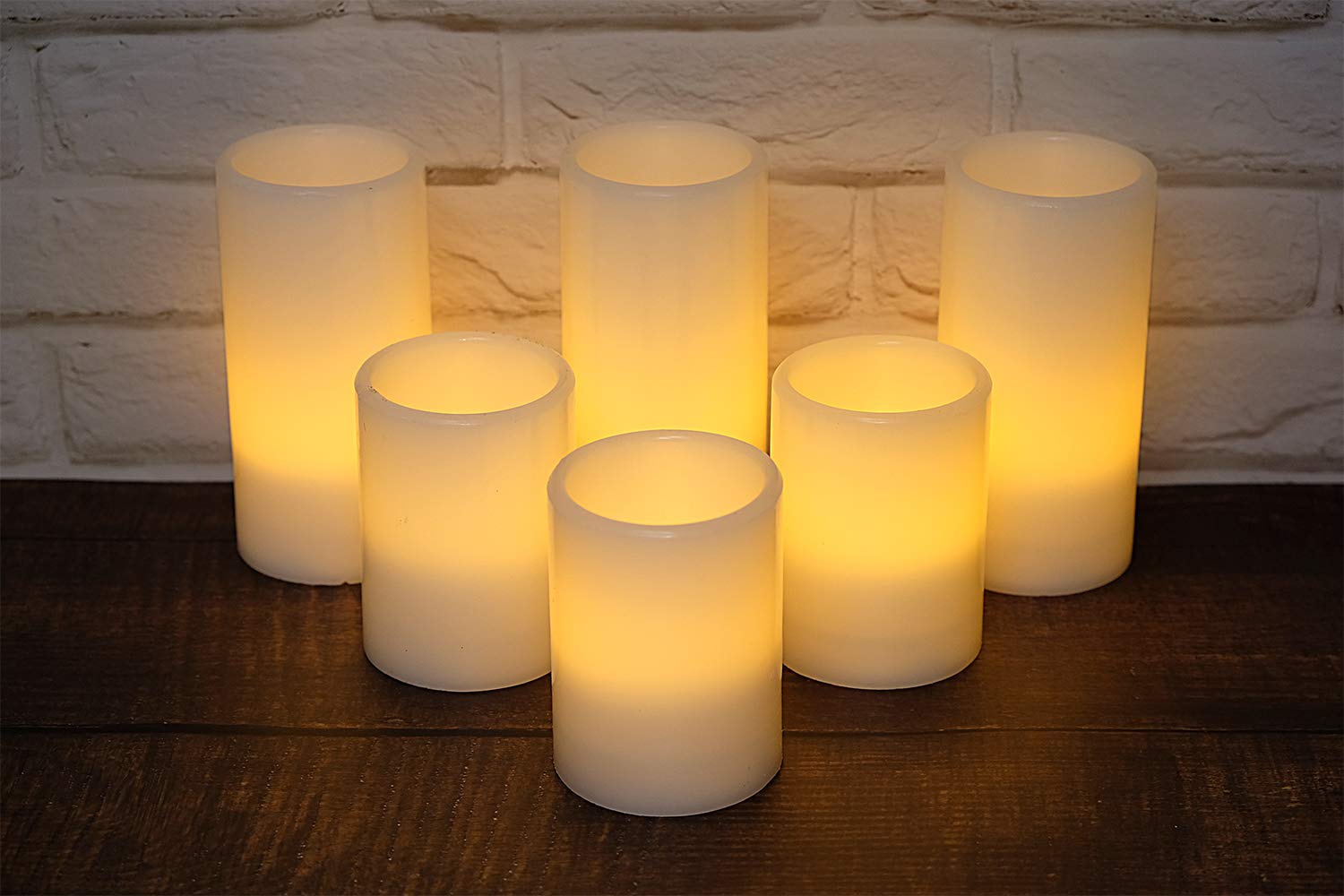 Eldnacele flameless candles create cozy party centerpieces with soft light