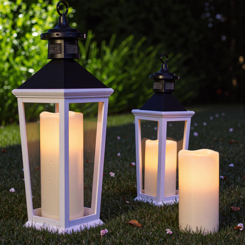 Eldnacele waterproof outdoor candle designed for all-weather porch and garden use