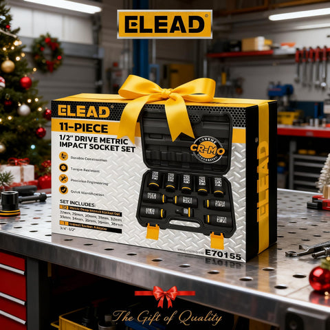 ELEAD 38mm deep socket handles large nut tasks reliably