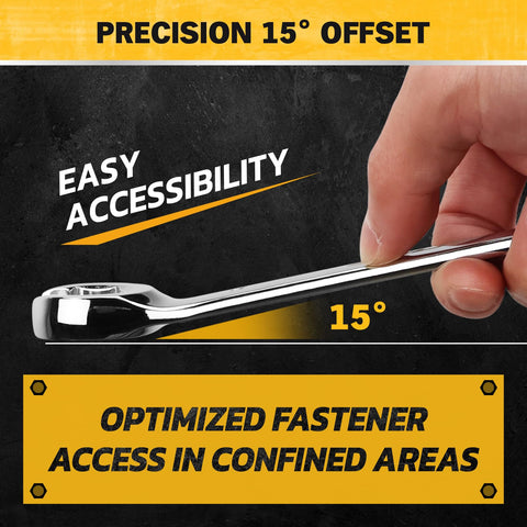 ELEAD 15-degree offset heads improve knuckle clearance during repairs
