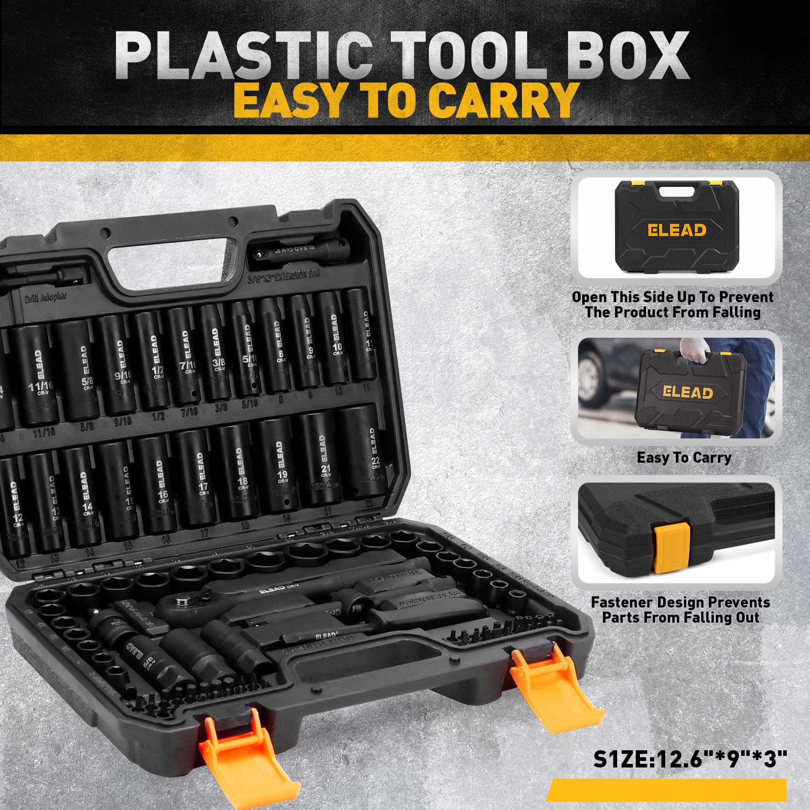 ELEAD extension bars for additional reach in elevated components.