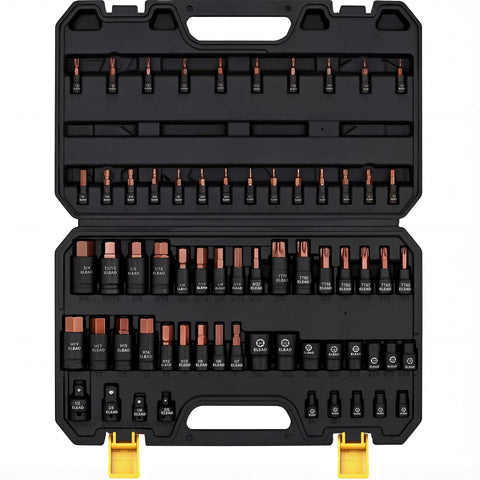 ELEAD 66-piece socket set in a rugged case for fast access during repairs.
