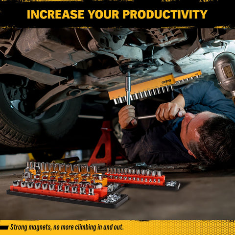 ELEAD durable ABS construction resists wear while keeping tools organized.
