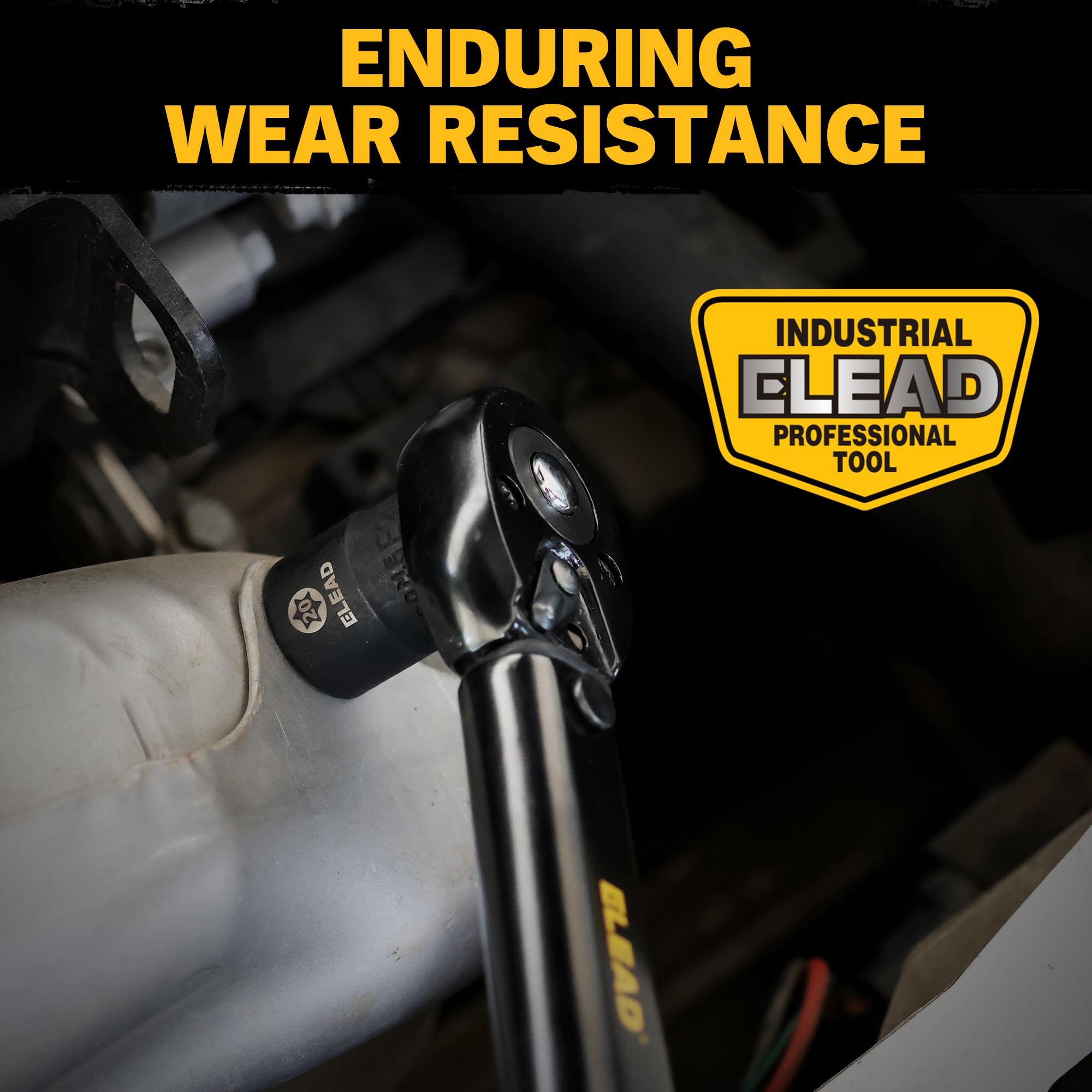 ELEAD suitable for automotive projects and DIY tasks with broad bit coverage