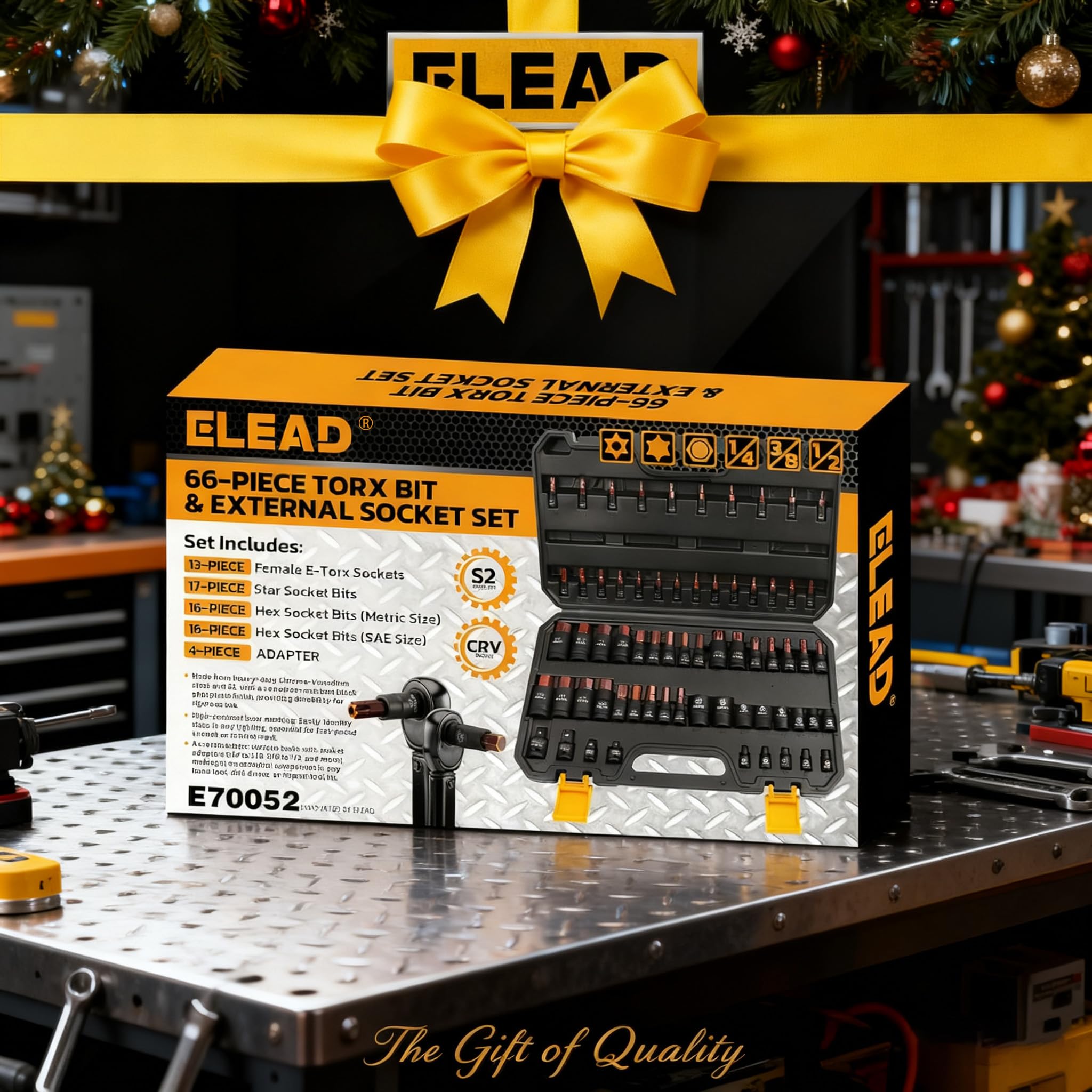 ELEAD kit supports automotive and DIY tasks with reliable performance.