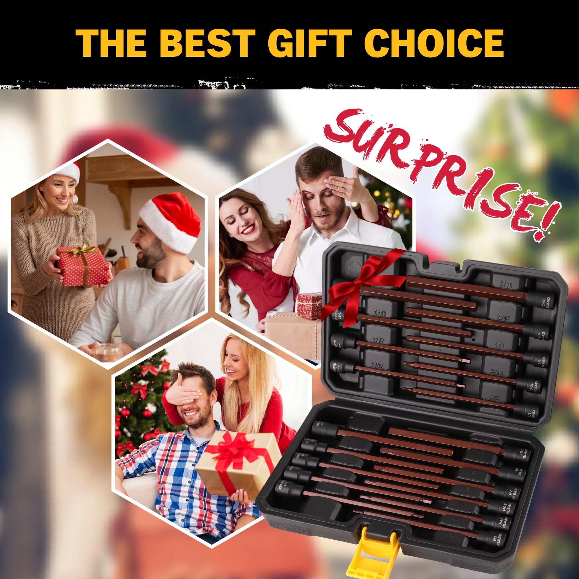 ELEAD compatible with impact drills for versatile DIY use.