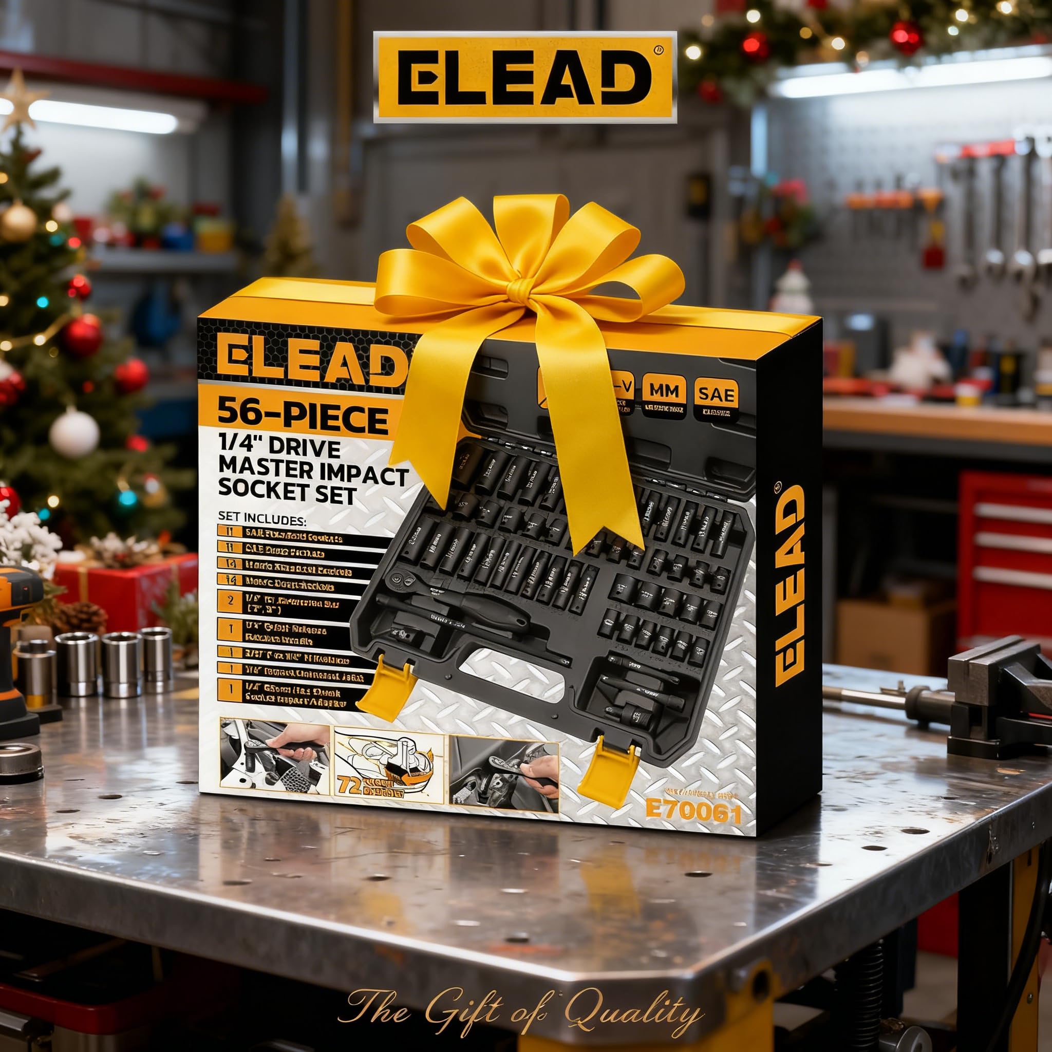 ELEAD deep and shallow sockets cover diverse tasks from engine work to panel repair.