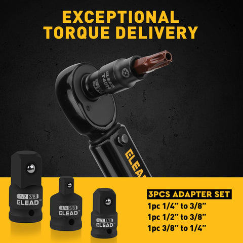 ELEAD 3/8 inch Torx sockets designed for balanced torque and durability during repairs