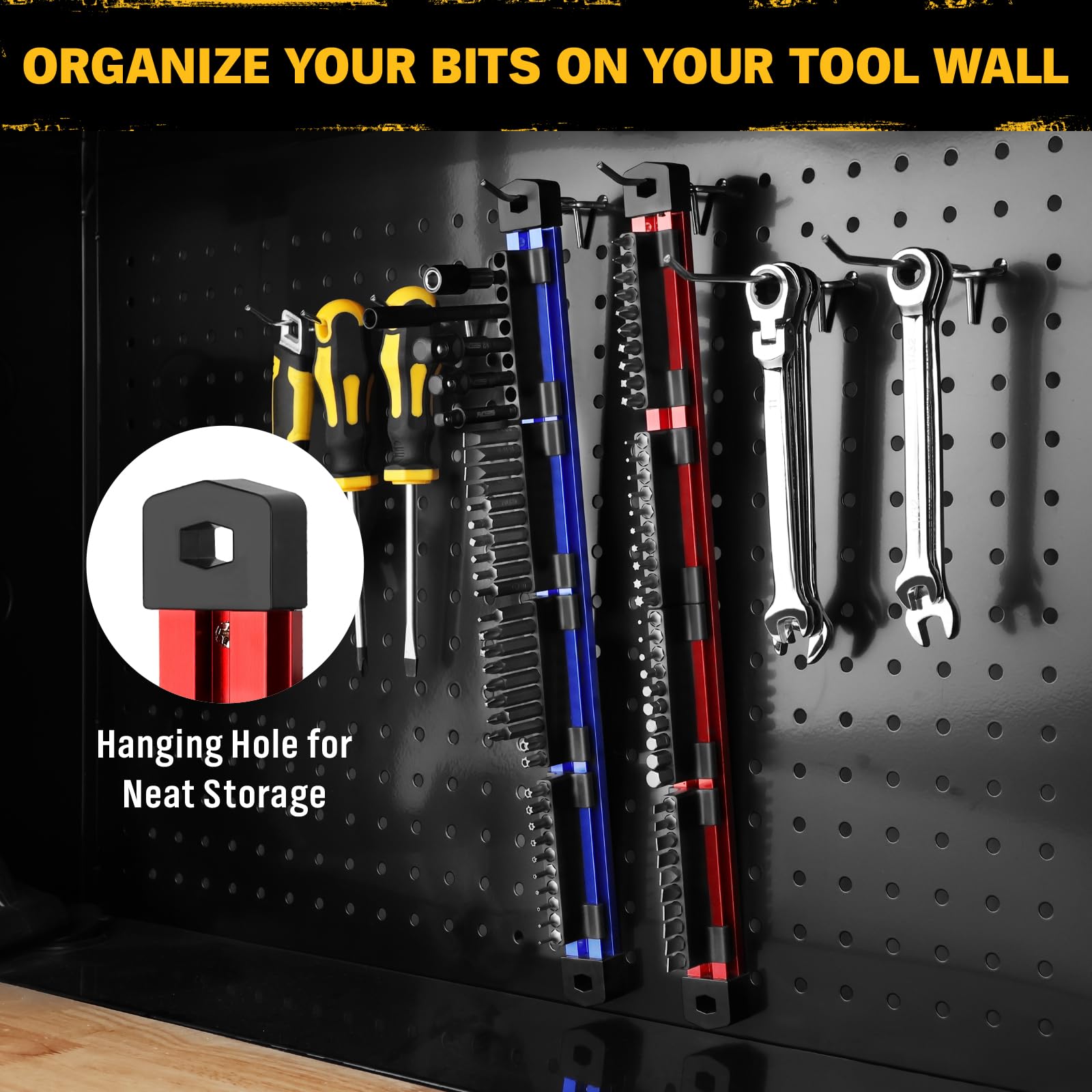 ELEAD easy-access bit storage system speeds up setup