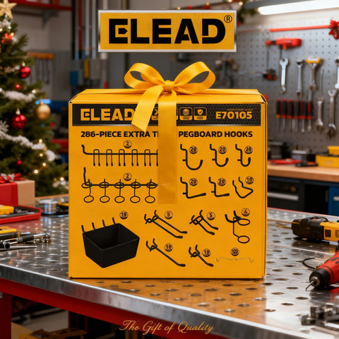 ELEAD easy install set saves setup time and keeps items accessible