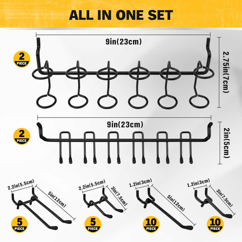ELEAD extra thick steel hooks showcase durability for heavy items