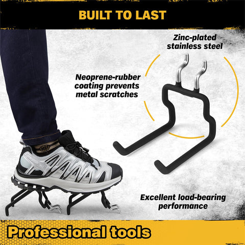 ELEAD flexible storage pegs adapt to hoses cables or gear