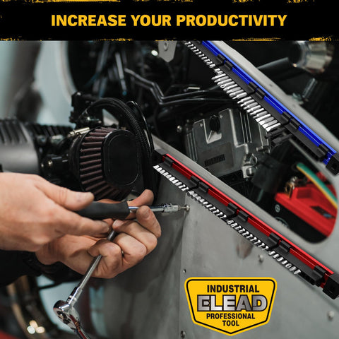 ELEAD flexible mount for sideways or upside-down use