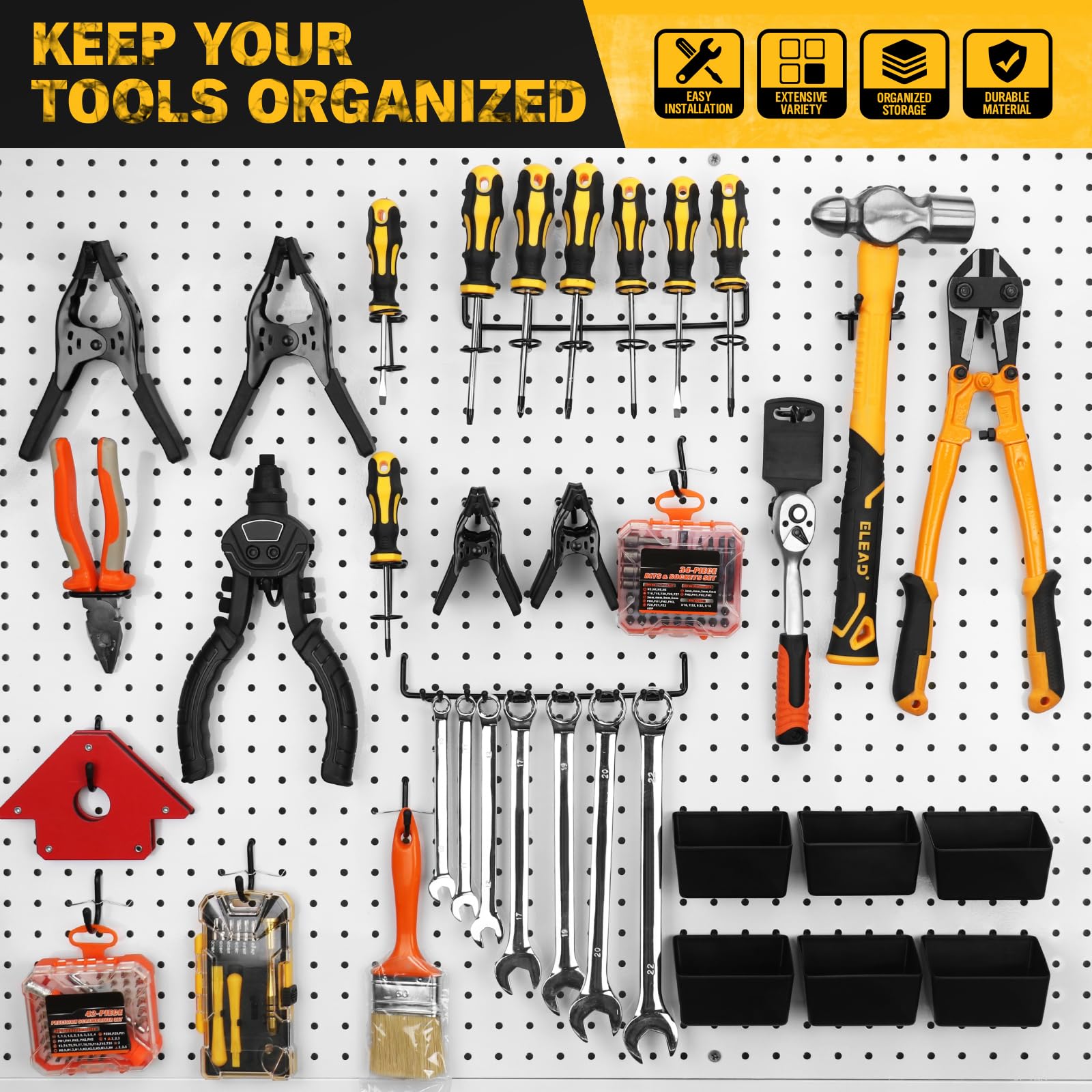 ELEAD professional layout ideas maximize wall space and visibility