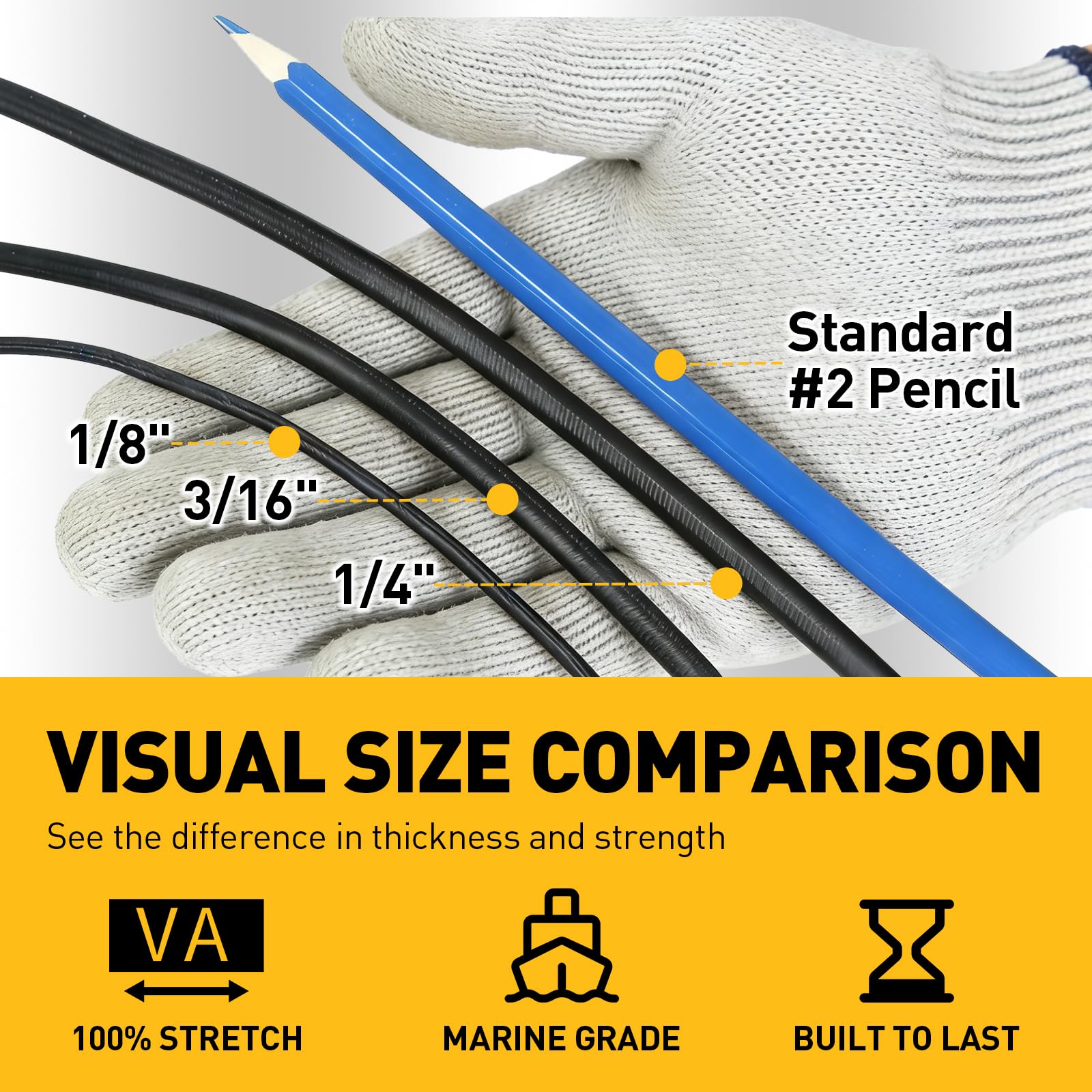 ELEAD bungee roll demonstrates industrial strength for tarp ties