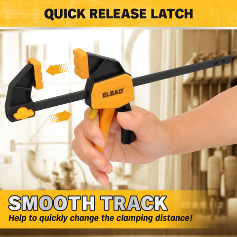 ELEAD lightweight design makes overhead use and long sessions comfortable.