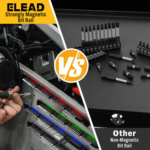 ELEAD open-top design enables fast bit swaps during drilling