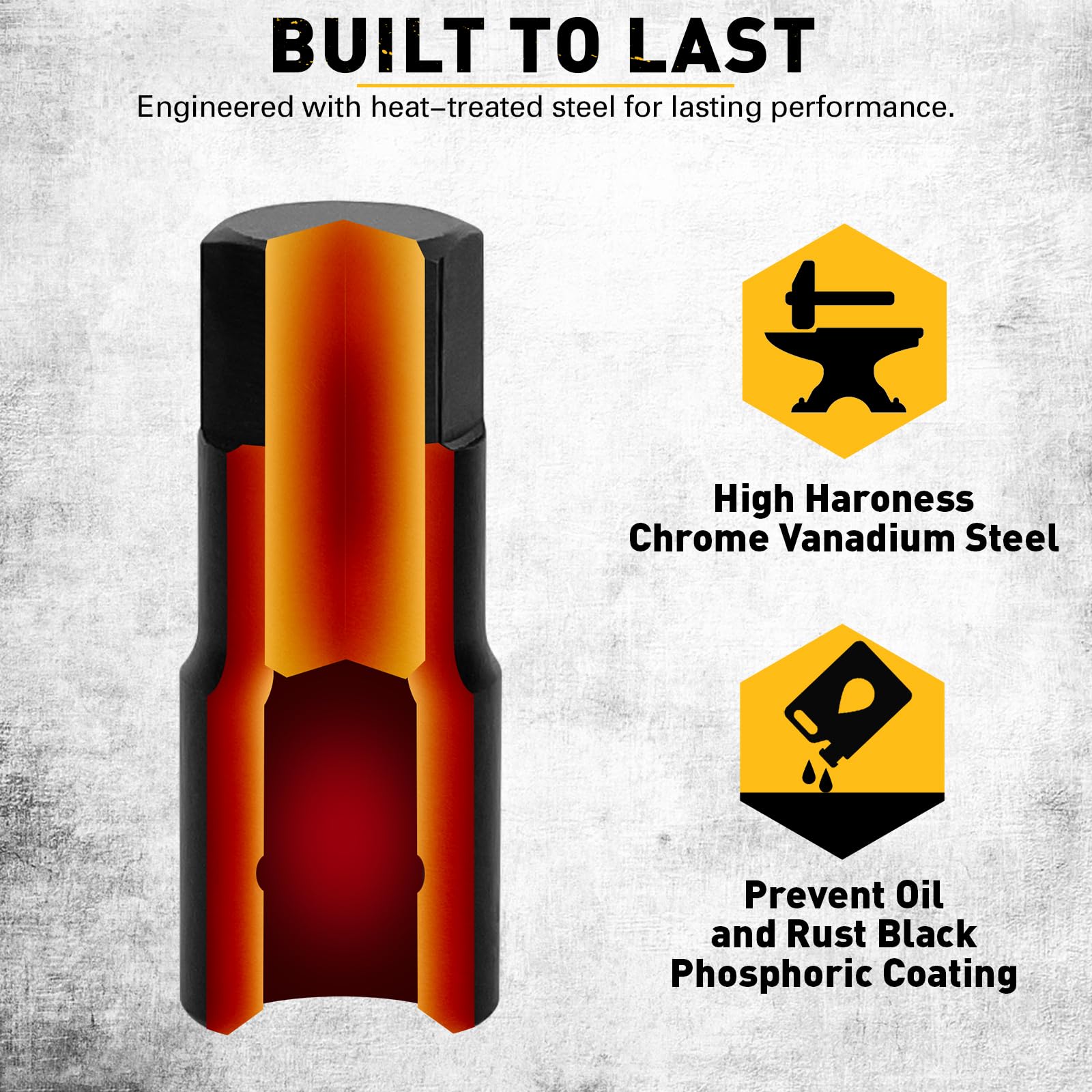 ELEAD precision-machined ends ensure easy insertion and reduced wear.