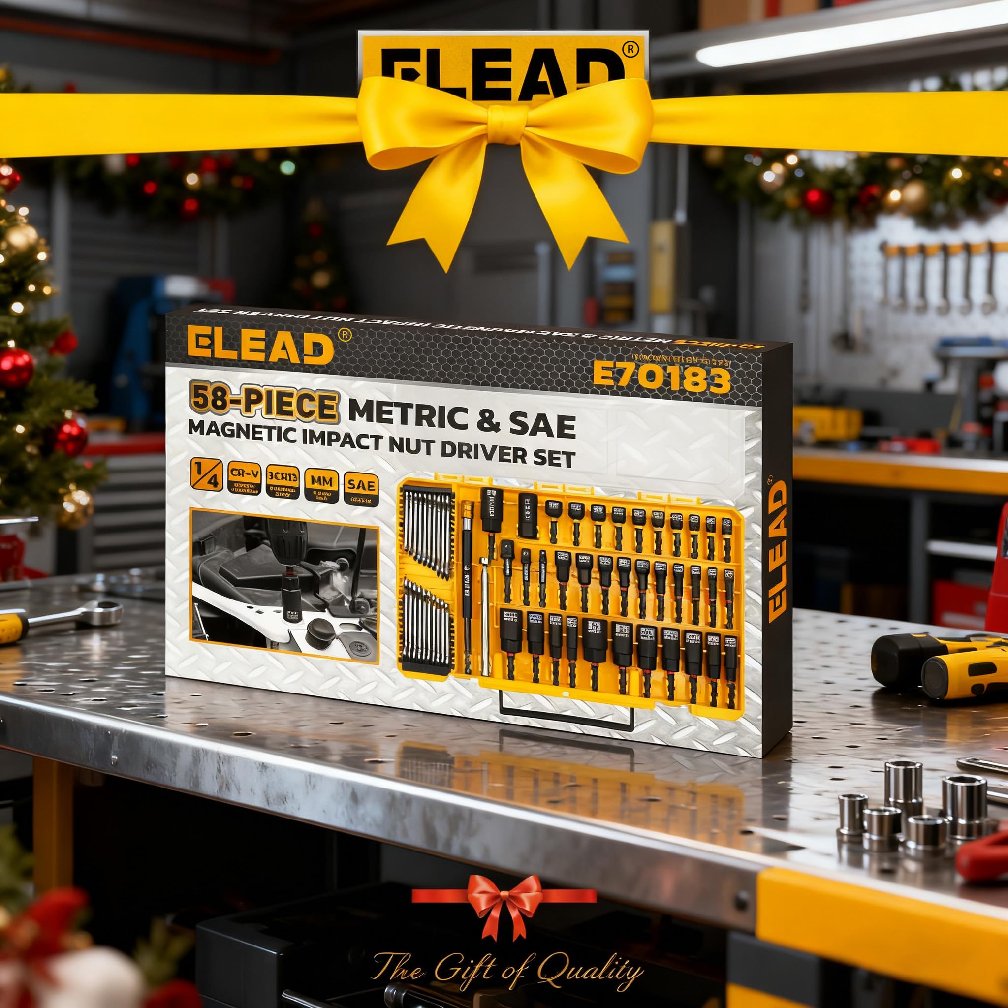 ELEAD professional-organized tool kit ready for on-site repairs