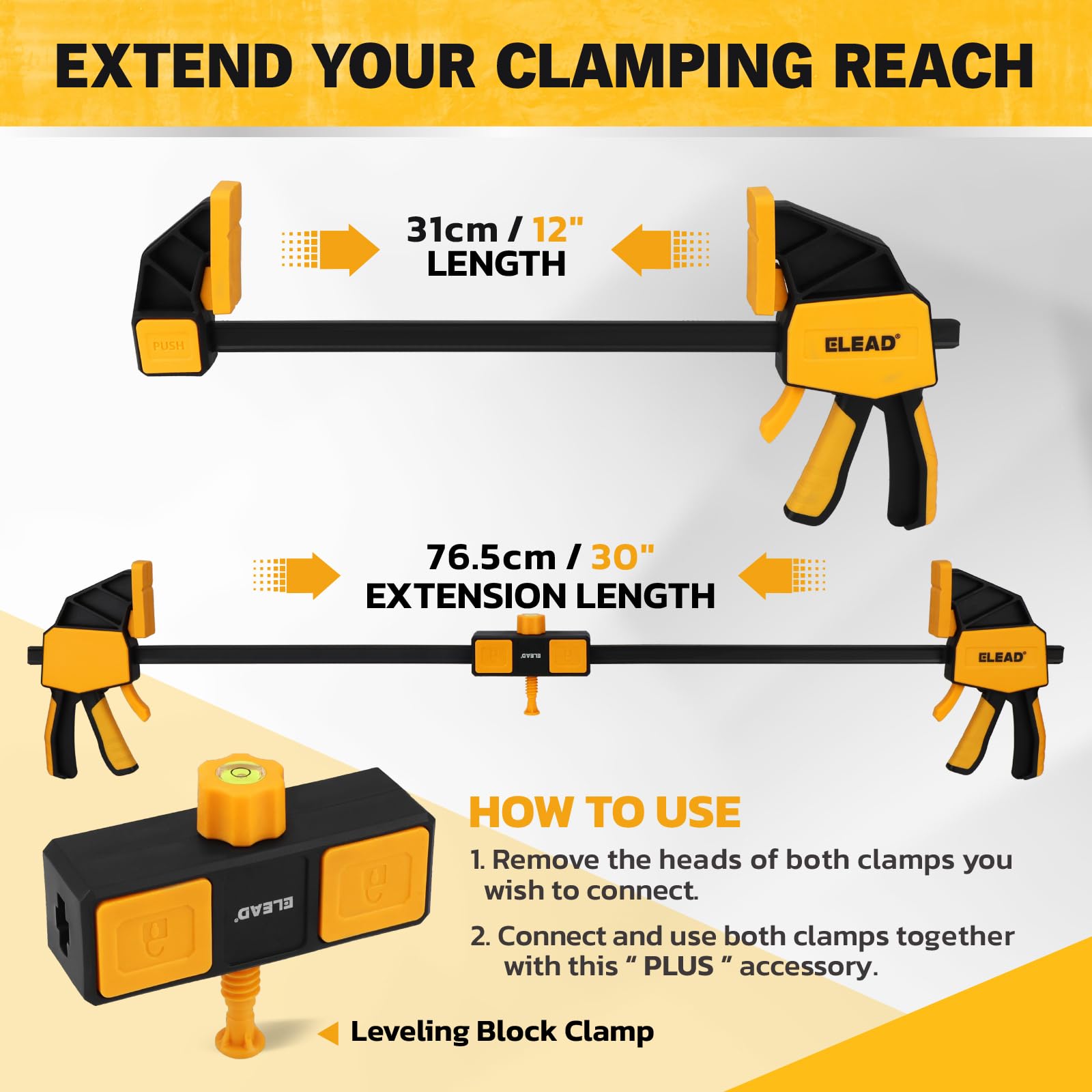 ELEAD quick-release trigger enables smooth one-handed operation