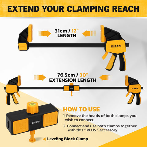 ELEAD quick-release trigger enables smooth one-handed operation