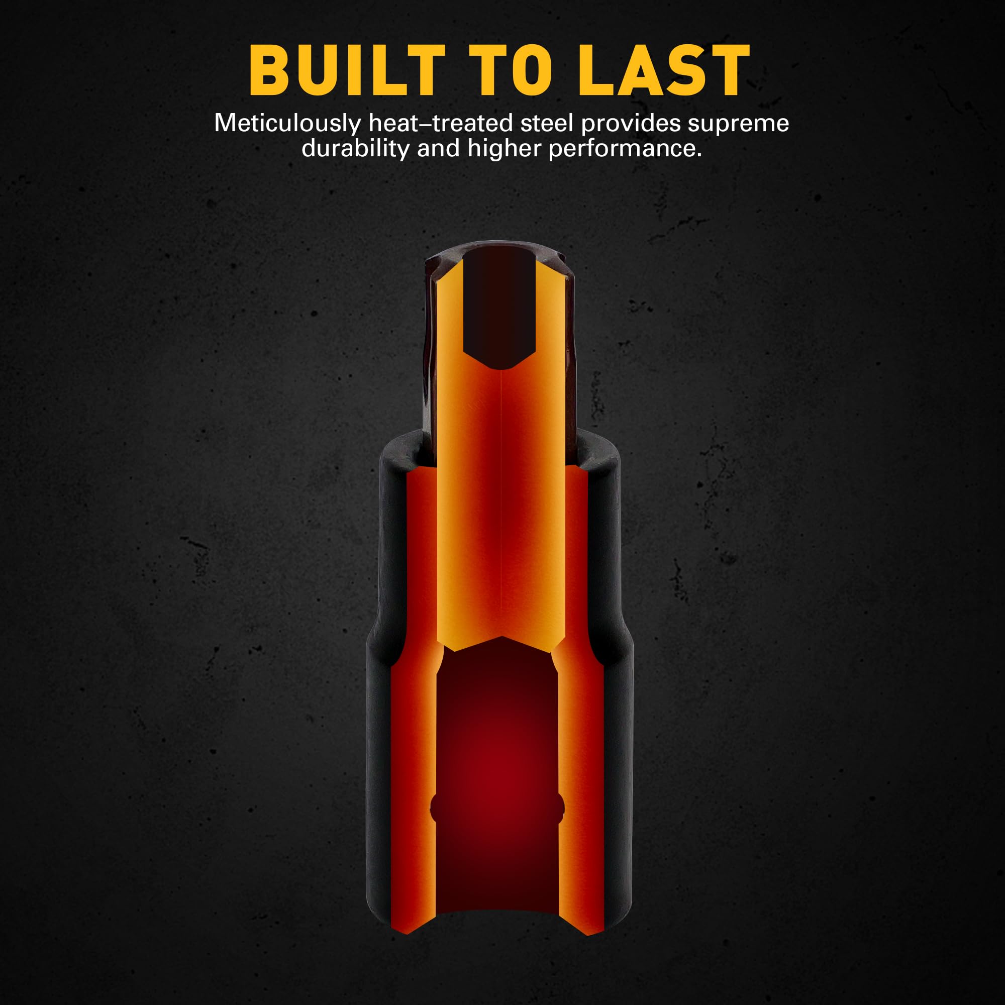 ELEAD blackened manganese phosphate coating resists rust for longer tool life