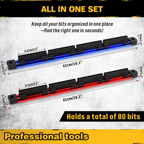 ELEAD strong-magnetic-rail stores bits securely for fast workflow