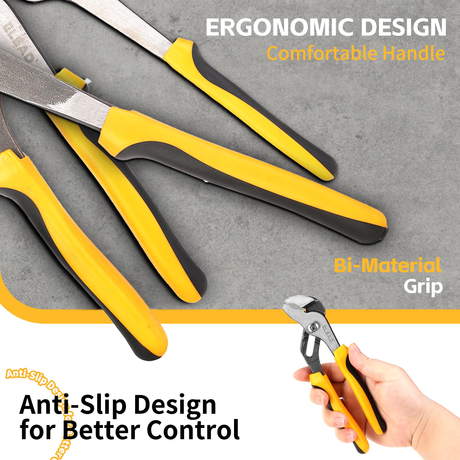 ELEAD tool roll bag stores pliers neatly for on-the-go tasks