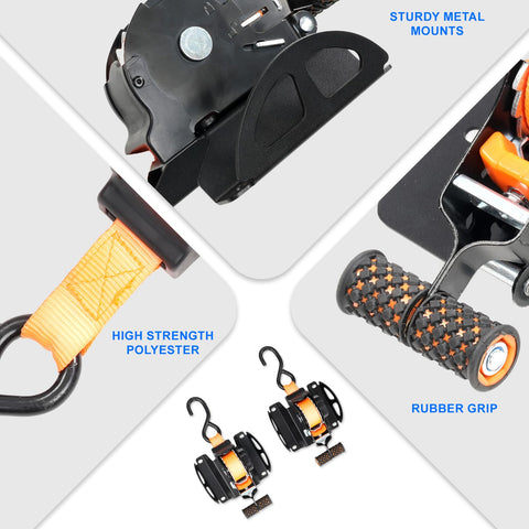 ELECFRESH quick-release button enables fast tensioning and locking
