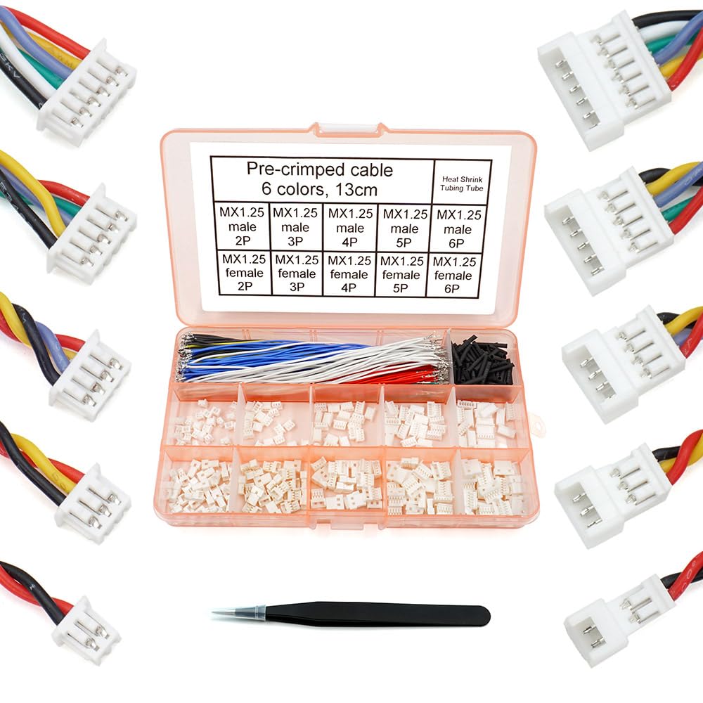 Elechawk 125-pitch connectors close-up for versatile signal linking in projects