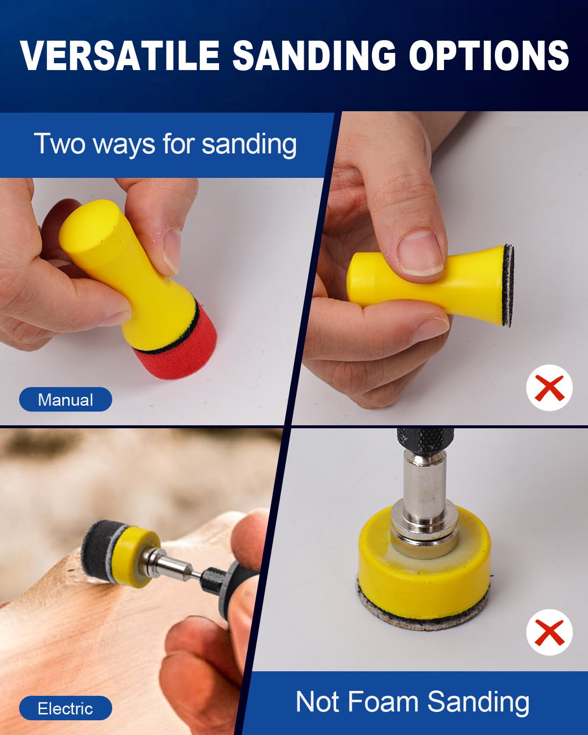 Elechiakan resin and wood polishing kit for smooth, even surfaces.