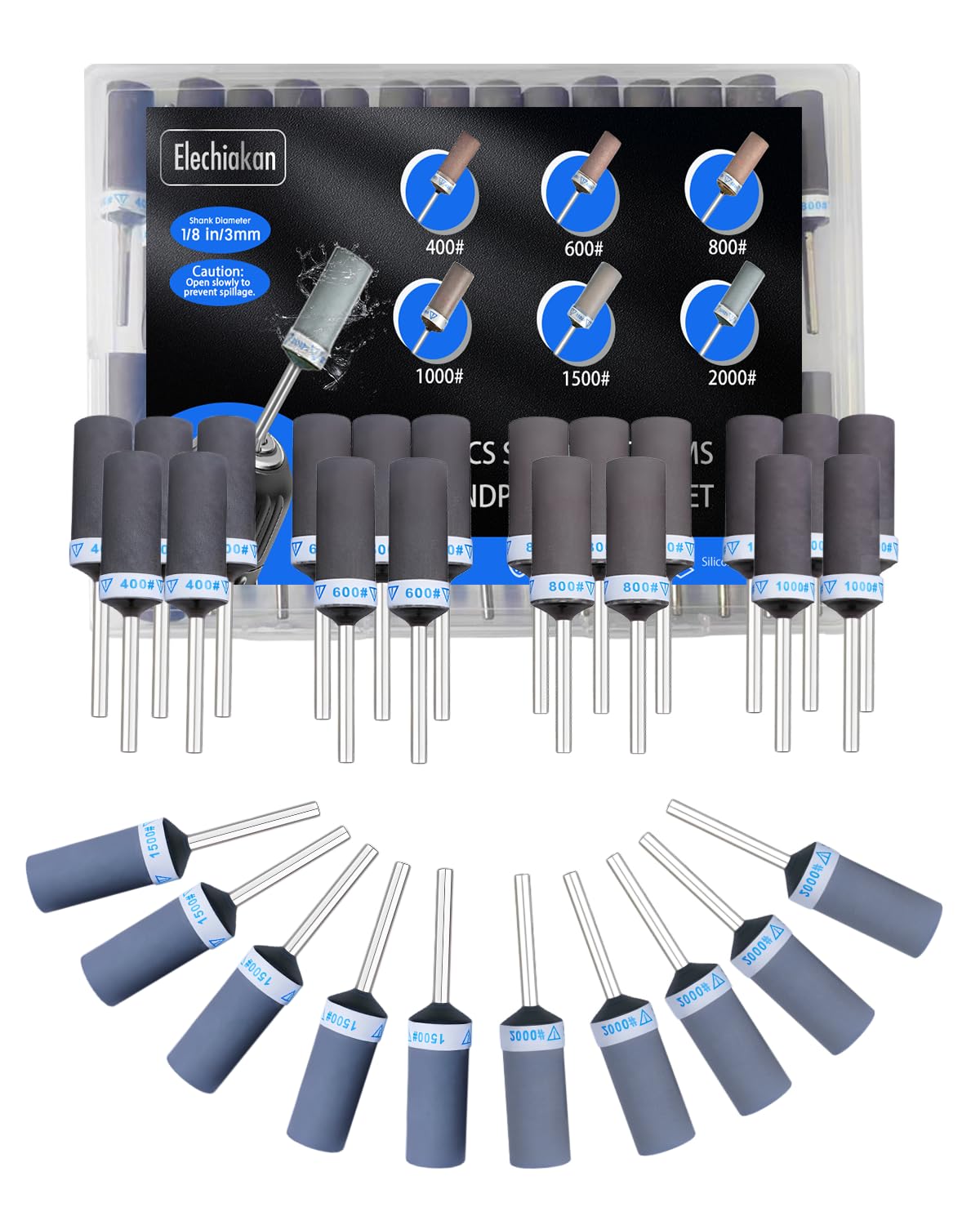 Fits Dremel tools, ideal for DIY crafts, auto repairs, and jewelry projects.
