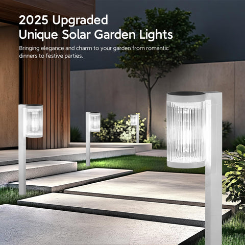 Two-height ELECLINK pathway lights let you customize the look along paths.