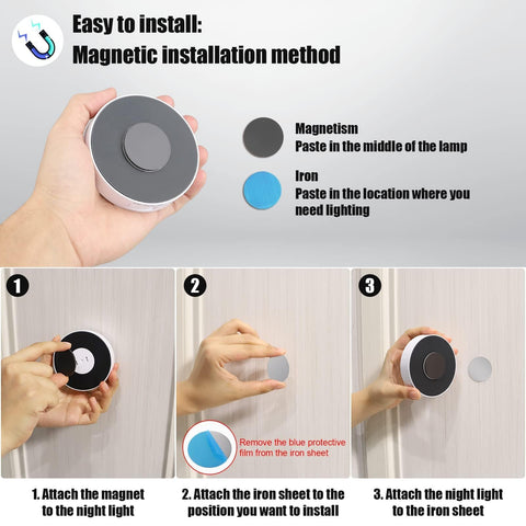 Electight compact night light fits tight spaces without blocking outlets