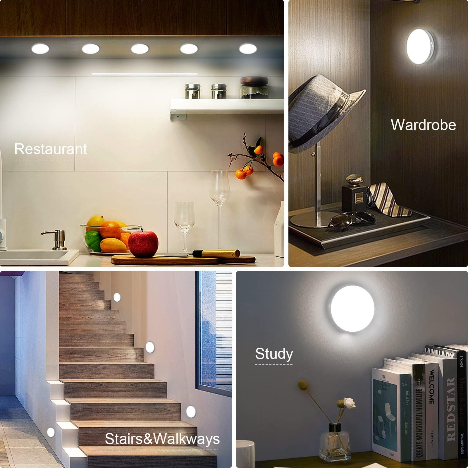Electight compact square design fits tight spaces near a socket