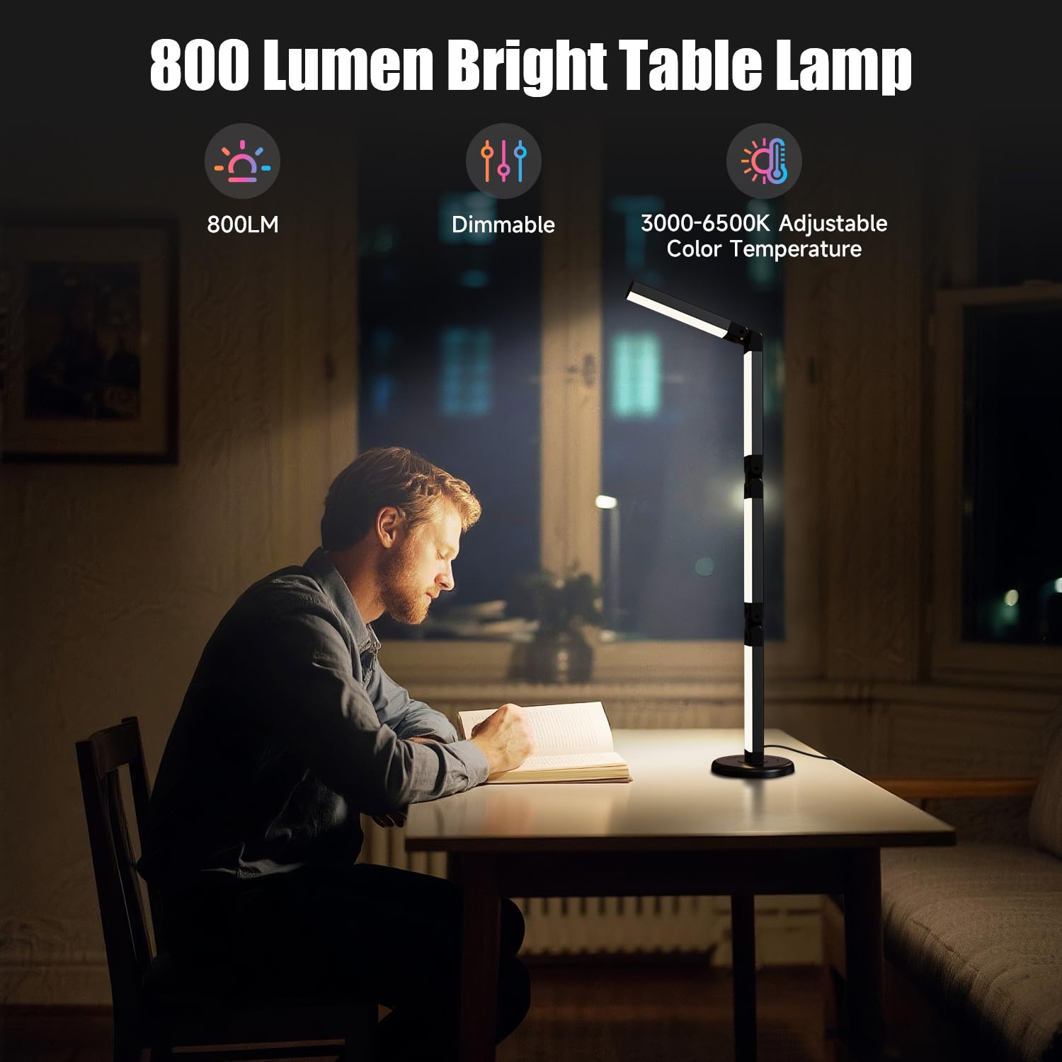 Electight LED Desk Lamp app setup simplifies customization from phone