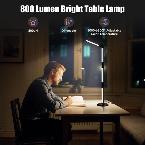 Electight LED Desk Lamp app setup simplifies customization from phone