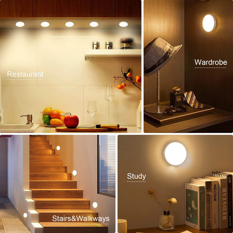Electight portable cordless night light suitable for bedrooms