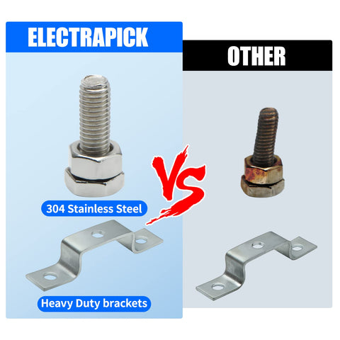 ELECTRAPICK ten terminal positions support versatile device connections.