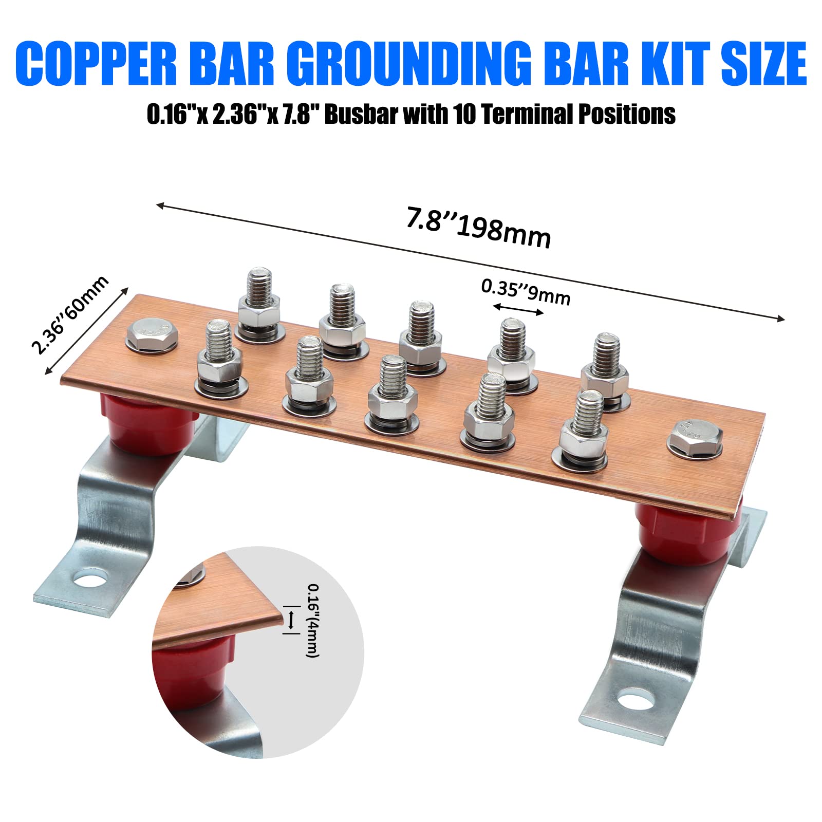 ELECTRAPICK wall mounted bus bar assembly enables quick multi point grounding.