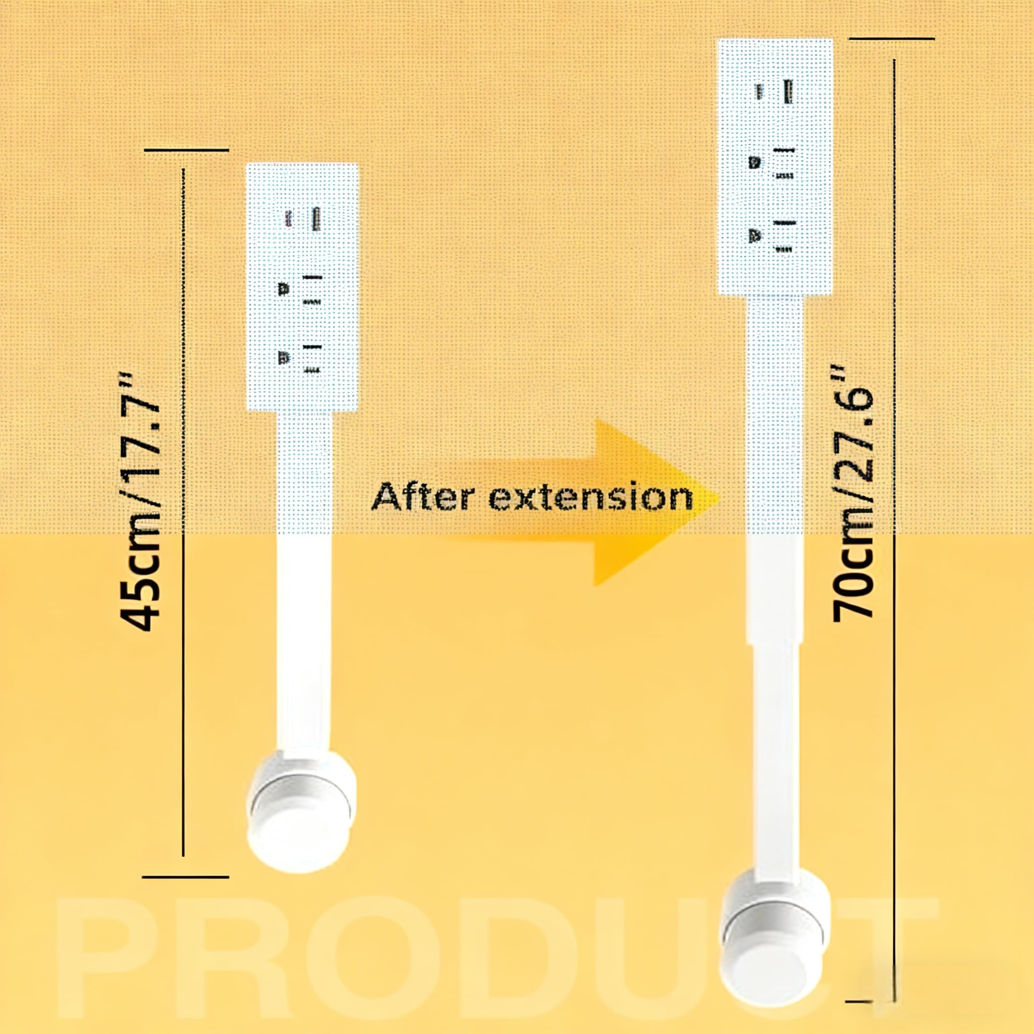 Electrical Outlet Extender uses safety-certified materials for indoor use.