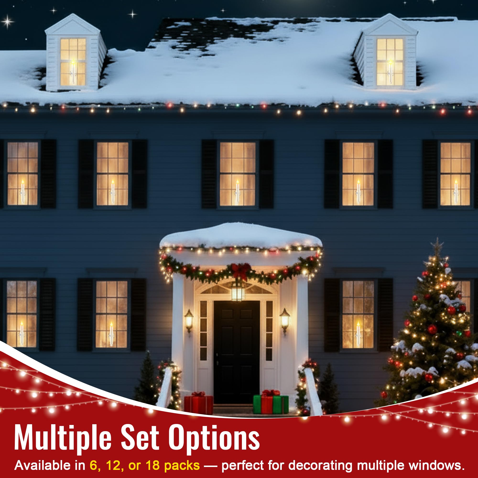 ElectricWise flameless candle provides safe, long lasting lighting for home decor.